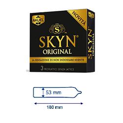 PROFILATTICO ANSELL AKUEL SKIN ORIGINAL 3 PEZZI - FarmaLucia