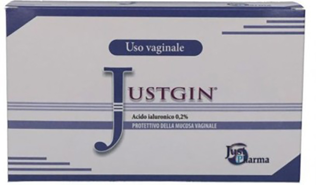 JUSTGIN PROTETTIVO MUCOSA VAGINALE ACIDO IALURONICO 4 FLACONI DA 30 ML - FarmaLucia
