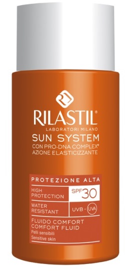 RILASTIL SUN SYSTEM PHOTO PROTECTION THERAPY SPF30 COMFORT FLUIDO 50 ML - FarmaLucia