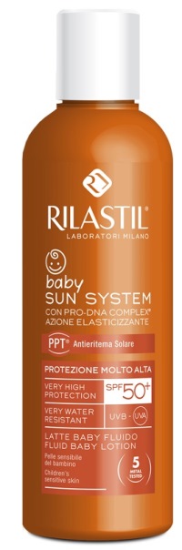 RILASTIL SUN SYSTEM PHOTO PROTECTION THERAPY SPF50+ BABY FLUIDO 200 ML - FarmaLucia