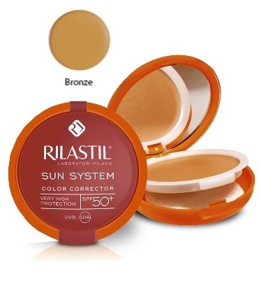 RILASTIL SUN SYSTEM PHOTO PROTECTION THERAPY SPF50+ COMPATTO BRONZE 10 ML - FarmaLucia