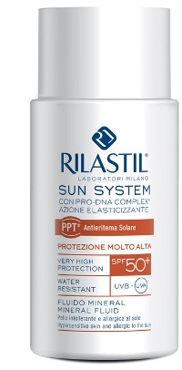 RILASTIL SUN SYSTEM PHOTO PROTECTION THERAPY SPF50+ FLUIDO MINERAL 50 ML - FarmaLucia