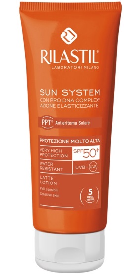 RILASTIL SUN SYSTEM PHOTO PROTECTION THERAPY SPF50+ LATTE 100 ML - FarmaLucia