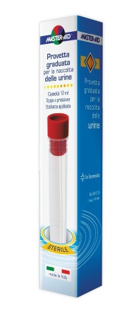 PROVETTA RACCOLTA URINA MASTER-AID 12 ML - FarmaLucia