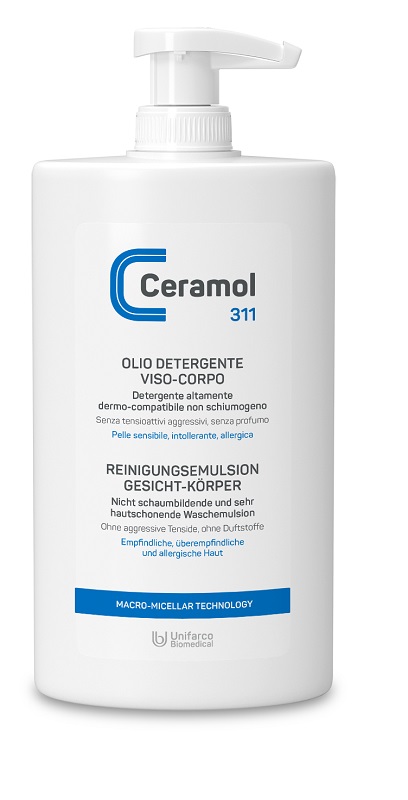 CERAMOL 311 OLIO DETERGENTE VISO/CORPO 400 ML - FarmaLucia