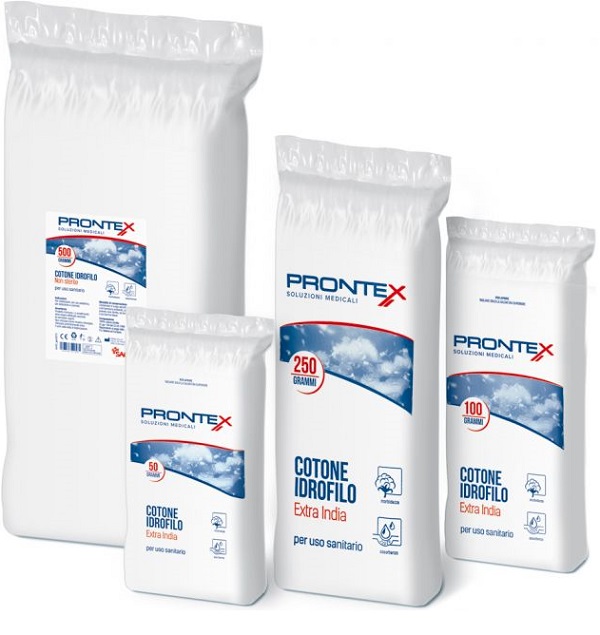 COTONE IDROFILO EXTRA INDIA PRONTEX 500 G - FarmaLucia
