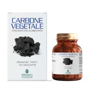 CARBONE VEGETALE 100 COMPRESSE - FarmaLucia