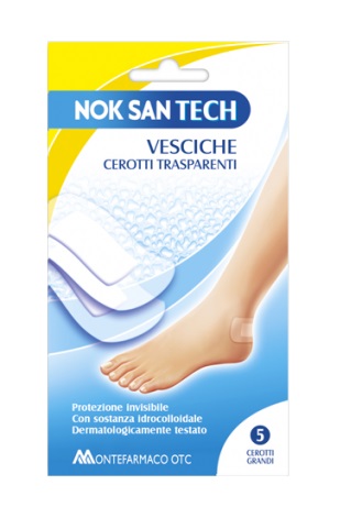 NOK SAN TECH CEROTTO VESCICALE GRANDE 5 PEZZI - FarmaLucia