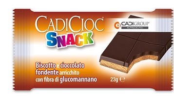CADICIOC SNACK FONDENTE 1 BARRETTA MONOPORZIONE - FarmaLucia