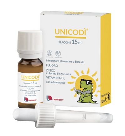 UNICODI' 15 ML FLUORO ZINCO VITAMINA D3 - FarmaLucia