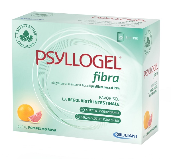 PSYLLOGEL FIBRA POMPELMO ROSA 20 BUSTINE - FarmaLucia