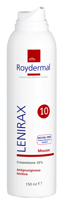 LENIRAX 10 MOUSSE DERMATOLOGICA CROTAMITONE 10% 150 ML - FarmaLucia