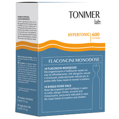 TONIMER LAB HYPERTONIC 18 FLACONCINI MONODOSE - FarmaLucia