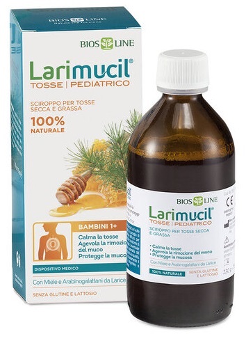 LARIMUCIL TOSSE PEDIATRICO 1+ SCIROPPO 175 ML CE 0426 230 G - FarmaLucia