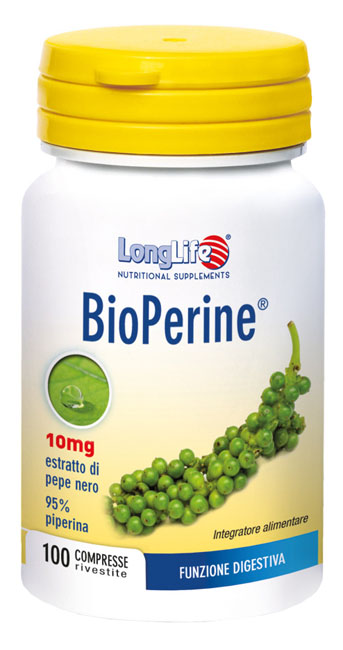 LONGLIFE BIOPERINE 100 COMPRESSE - FarmaLucia