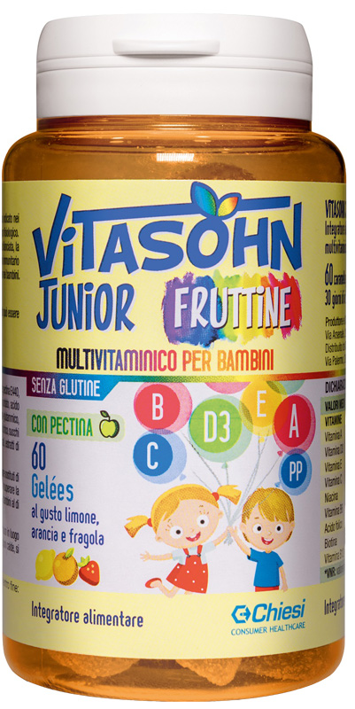 VITASOHN JUNIOR FRUTTINE 60 CARAMELLE - FarmaLucia