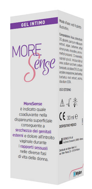 MORESENSE GEL TUBO 30 ML - FarmaLucia