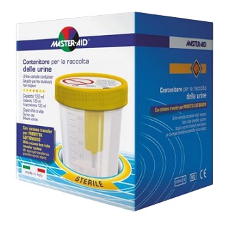 CONTENITORE RACCOLTA URINA SOTTOVUOTO MASTER-AID 120 ML - FarmaLucia