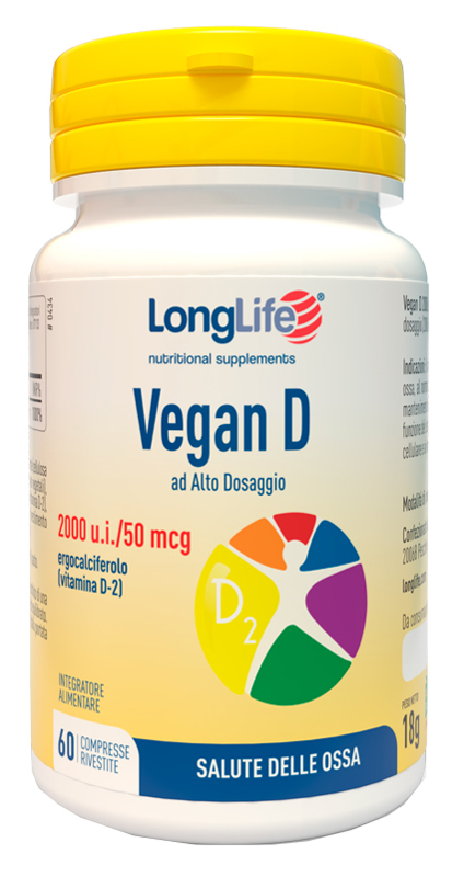 LONGLIFE VEGAN D 60 COMPRESSE - FarmaLucia