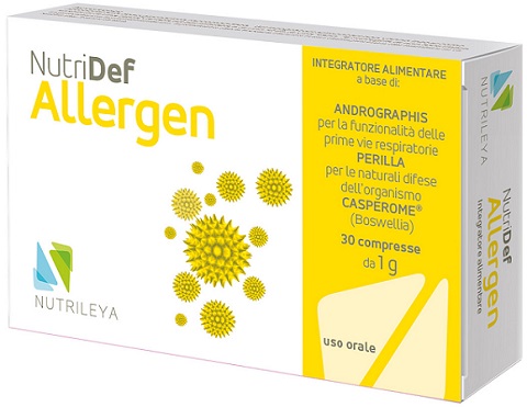 NUTRIDEF ALLERGEN 30 COMPRESSE - FarmaLucia