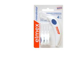 ELMEX INTERDENTAL SCOVOLINO INTERDENTALE 4 MM 6 TESTINE + MANICO - FarmaLucia