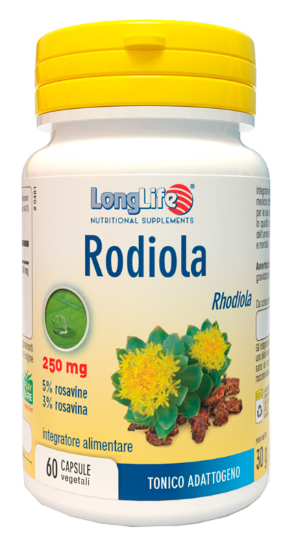 LONGLIFE RODIOLA 60 CAPSULE VEGETALI - FarmaLucia
