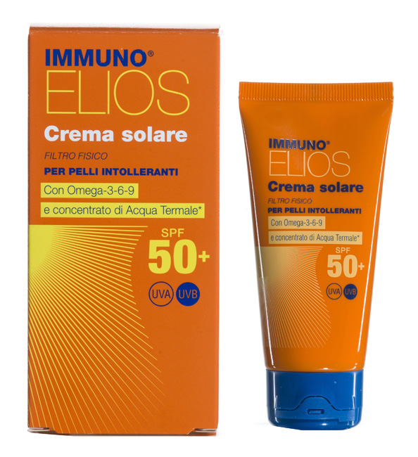 IMMUNO ELIOS  CREMA SOLARE SPF 50+ PELLI INTOLLERANTI - FarmaLucia
