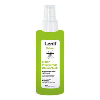LENIL NATURAL SOLUZIONE ANTIZANZARA IN FLACONE + POMPA SPRAY 100 ML - FarmaLucia