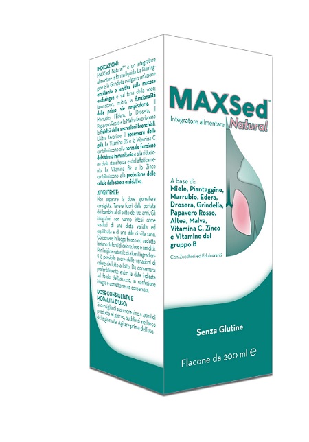 MAXSED NATURAL 200 ML - FarmaLucia