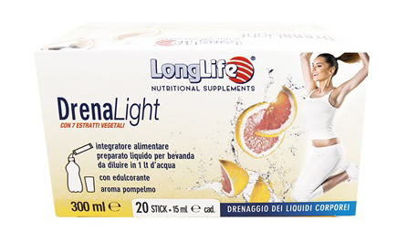 LONGLIFE DRENA LIGHT 20 STICKPACK - FarmaLucia
