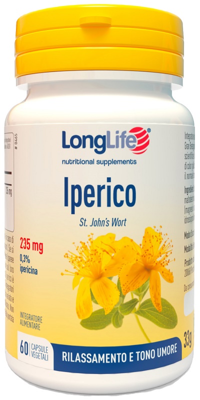 LONGLIFE IPERICO 60 CAPSULE VEGETALI - FarmaLucia