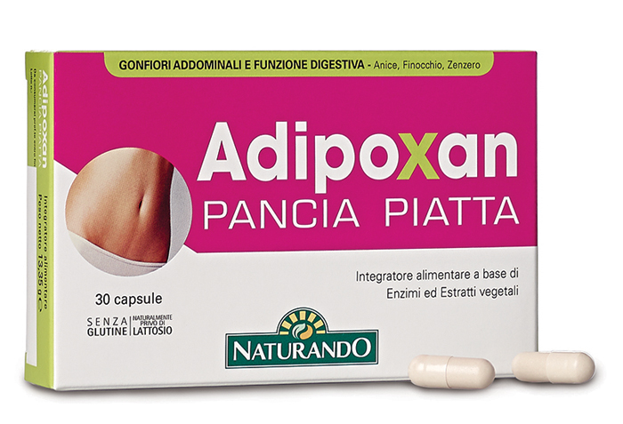 ADIPOXAN PANCIA PIATTA 30 CAPSULE - FarmaLucia