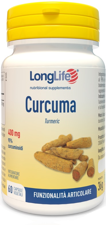 LONGLIFE CURCUMA 60 CAPSULE VEGETALI - FarmaLucia