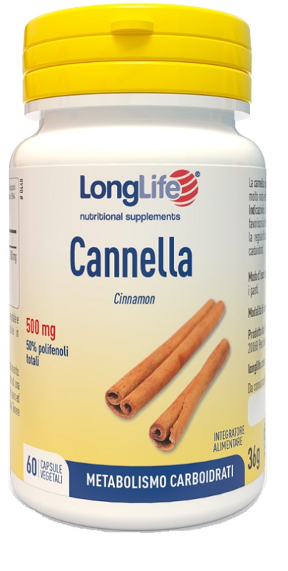 LONGLIFE CANNELLA 60 CAPSULE - FarmaLucia
