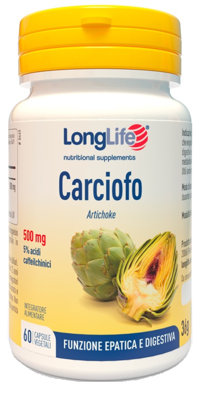 LONGLIFE CARCIOFO 60 CAPSULE VEGETALI - FarmaLucia