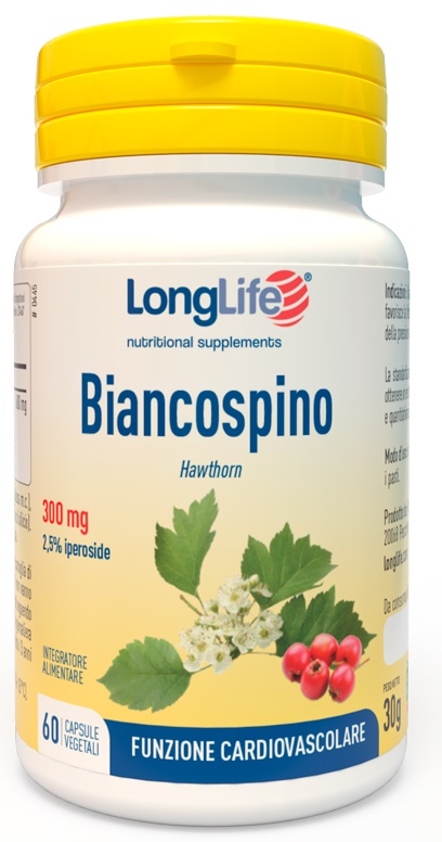 LONGLIFE BIANCOSPINO 60 CAPSULE VEGETALI - FarmaLucia