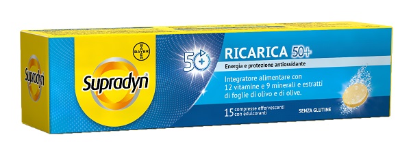 SUPRADYN RICARICA 50+ 15 COMPRESSE EFFERVESCENTI - FarmaLucia