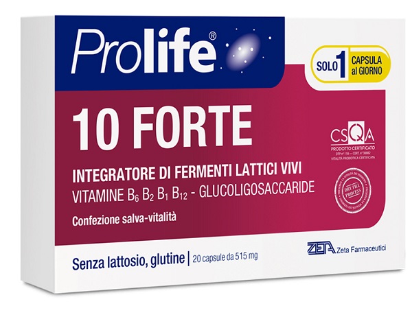 PROLIFE 10 FORTE 20 CAPSULE - FarmaLucia