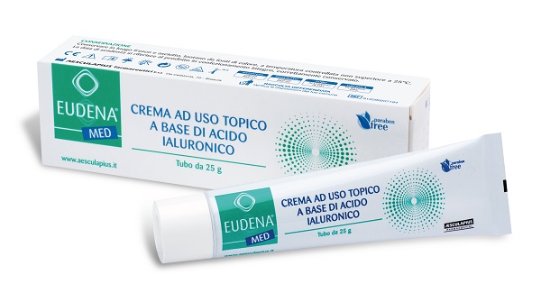 EUDENA MED CREMA USO TOPICO A BASE DI ACIDO IALURONICO 25 G - FarmaLucia