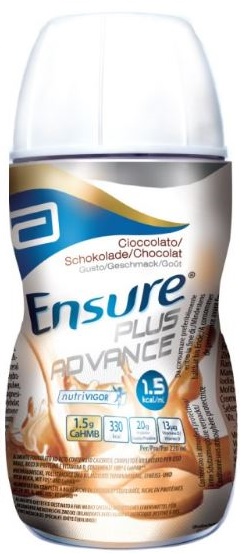 ENSURE PLUS ADVANCE CIOCCOLATO 4 BOTTIGLIE DA 220 ML - FarmaLucia