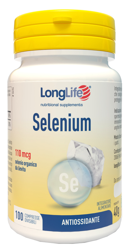 LONGLIFE SELENIUM 100 COMPRESSE DIVISIBILI - FarmaLucia