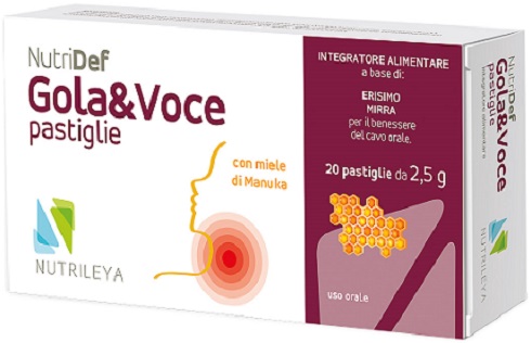 NUTRIDEF GOLA & VOCE MIELE 20 PASTIGLIE - FarmaLucia