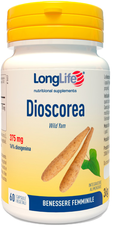 LONGLIFE DIOSCOREA 60 CAPSULE - FarmaLucia