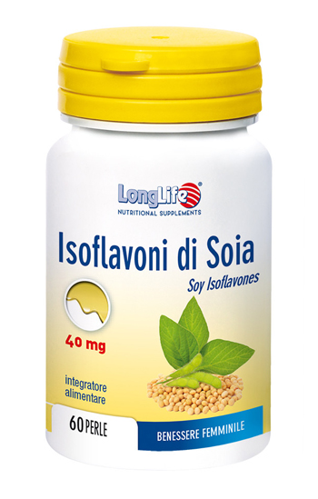 LONGLIFE ISOFLAVONI SOIA 60 PERLE - FarmaLucia
