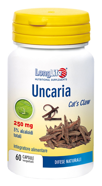 LONGLIFE UNCARIA 60 CAPSULE - FarmaLucia