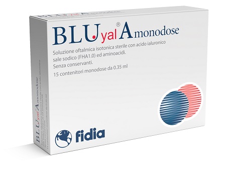 BLU YAL A MONODOSE GOCCE OCULARI 15 FLACONCINI 0,35 ML - FarmaLucia