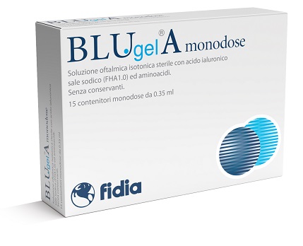 BLU GEL A MONODOSE GOCCE OCULARI 15 CONTENITORI MONODOSE - FarmaLucia