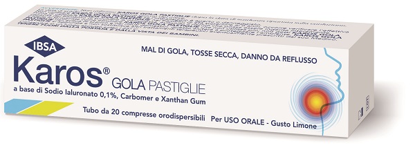 KAROS GOLA 20 PASTIGLIE ORODISPERSIBILI - FarmaLucia