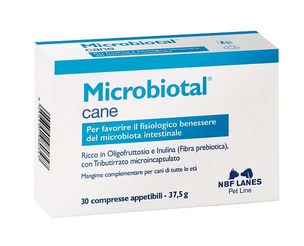 MICROBIOTAL CANE BLISTER 30 COMPRESSE APPETIBILI - FarmaLucia