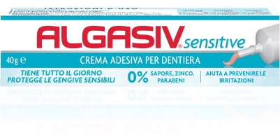 ALGASIV SENSITIVE CREMA ADESIVA PER PROTESI 40 G - FarmaLucia
